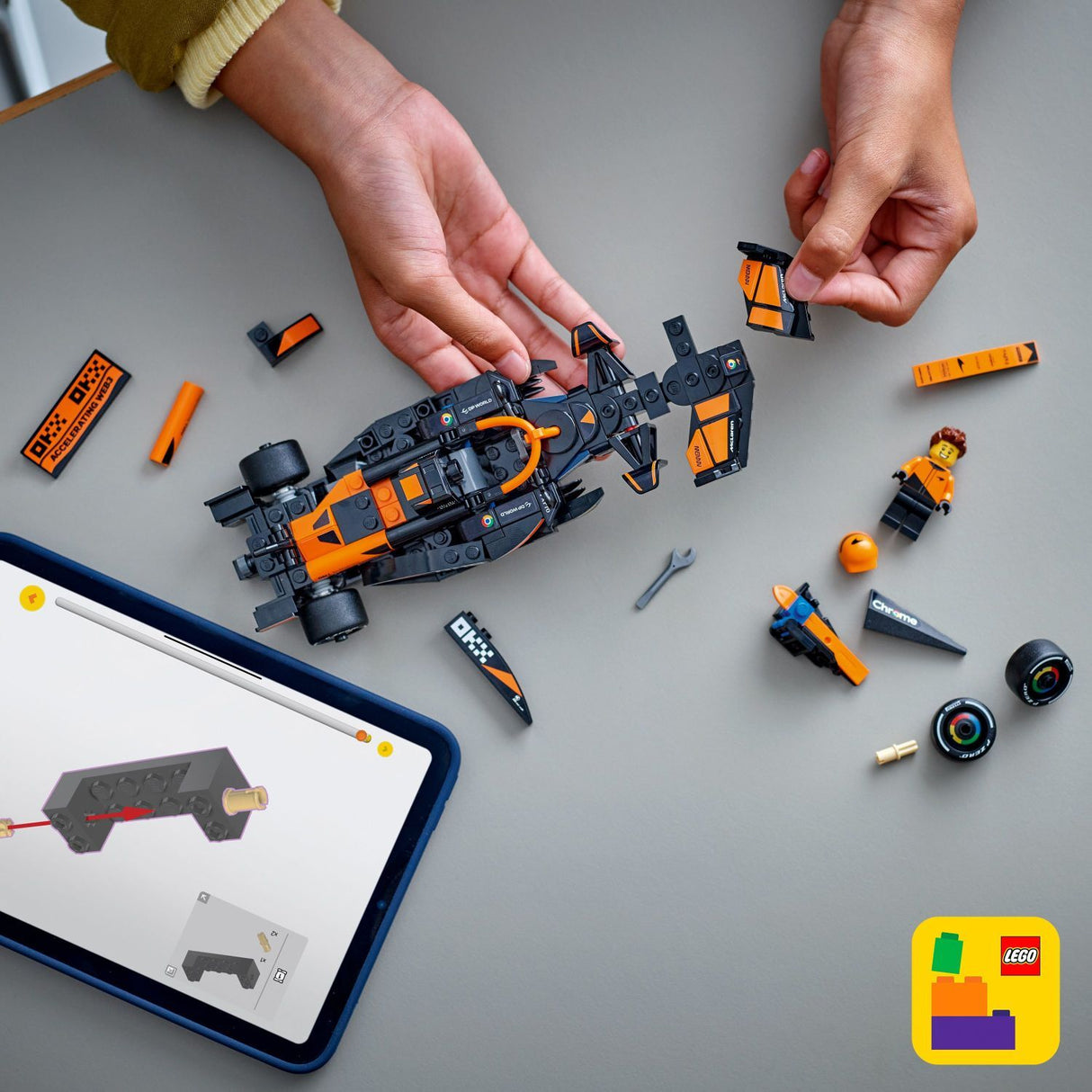 LEGO Speed Champions: McLaren F1® Team MCL38 Race Car