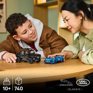 LEGO® Speed Champions Jaguar Project 7 & Land Rover Defender