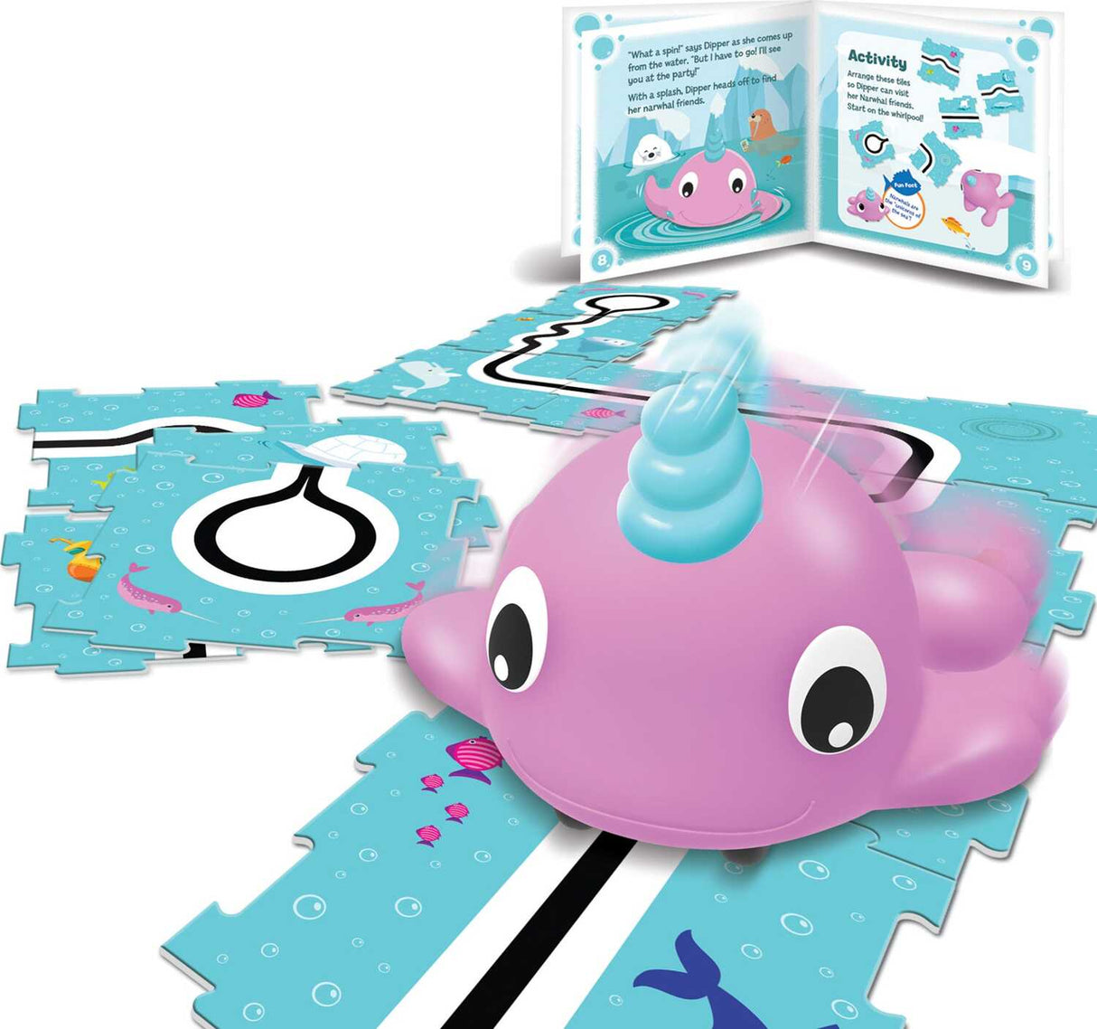 Coding Critters® Go-Pets: Dipper the Narwhal