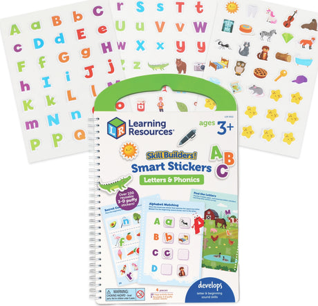 Skill Builders! Smart Stickers - Letters and Phonics