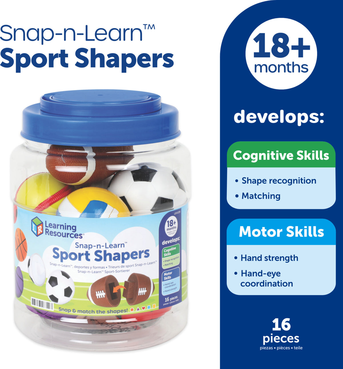 Snap-n-learn Sport Shapers