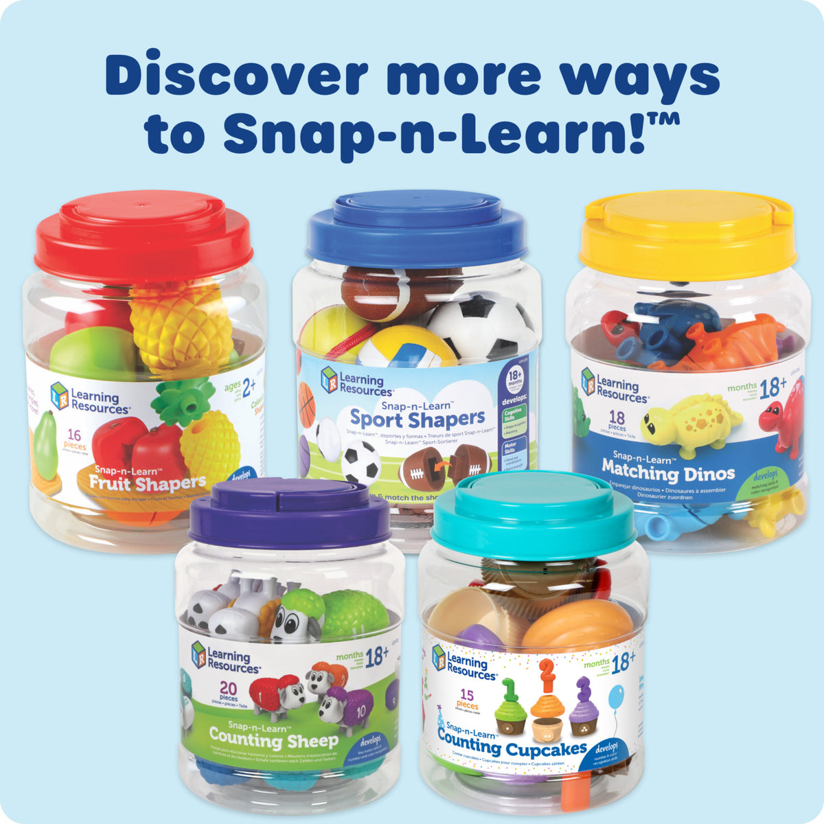 Snap-n-learn Sport Shapers