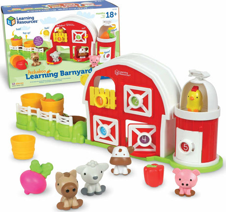 Peekaboo Learning Barnyard Playset