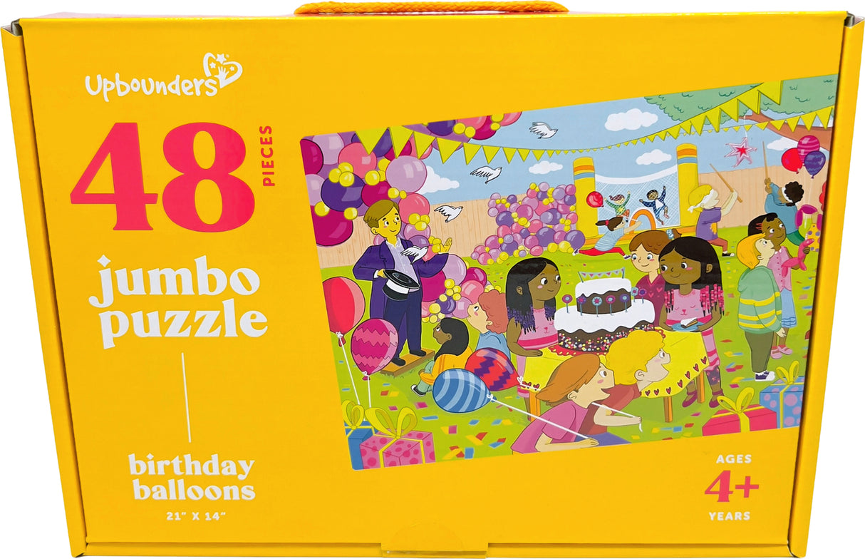 Birthday Balloons Puzzle 48 Piece Jumbo Floor Puzzle