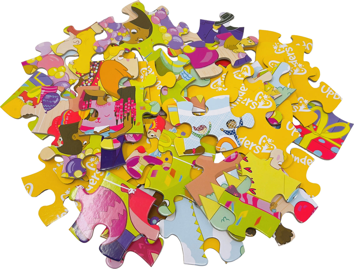 Birthday Balloons Puzzle 48 Piece Jumbo Floor Puzzle