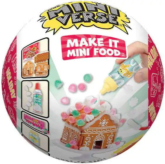 Miniverse Make It Mini Food DINER HOLIDAY Mystery Pack
