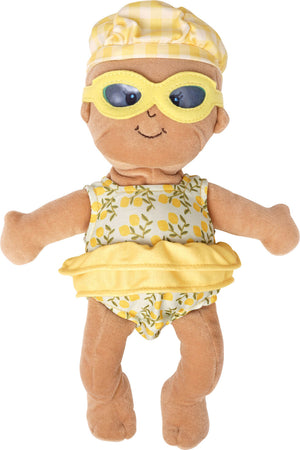 Wee Baby Stella Fun in the Sun 3 Piece Baby Doll Swimming Outfit for 12" Dolls