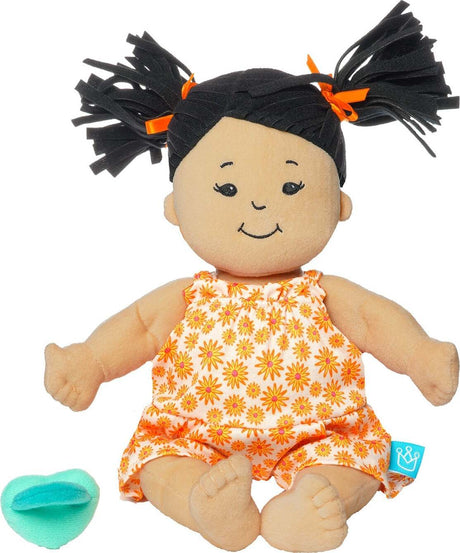 Baby Stella Beige with Black ponytails