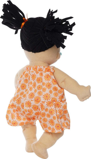Baby Stella Beige with Black ponytails