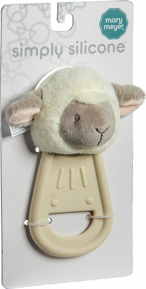 Simply Silicone Character Teether - Lamb - 6"