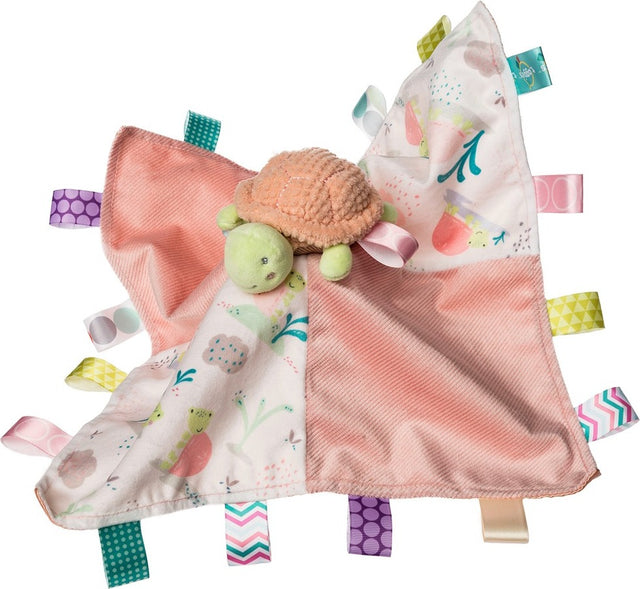 Taggies Tippy Turtle Character Blanket - 13x13"