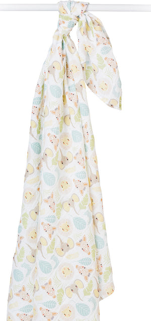 Lulujo Jungle Swaddle - 47x47"