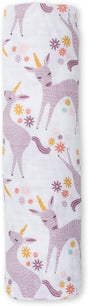 Classic Muslin Swaddle - Modern Unicorn