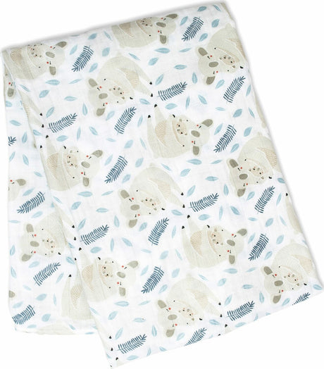 Lulujo Cotton Muslin Blanket - Koala