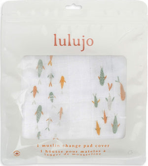 Lulujo Fish Change Pad Cover