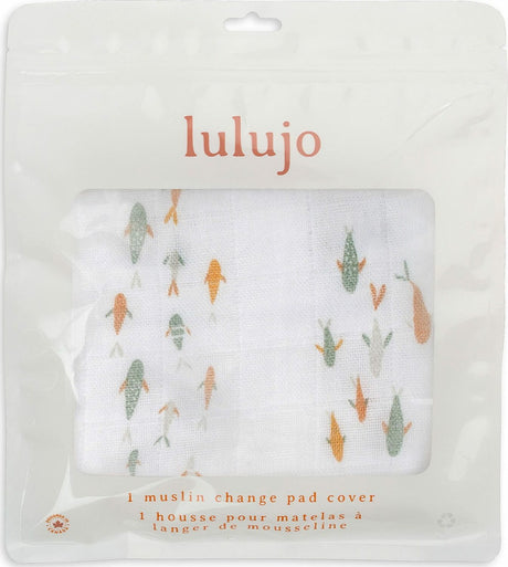 Lulujo Fish Change Pad Cover
