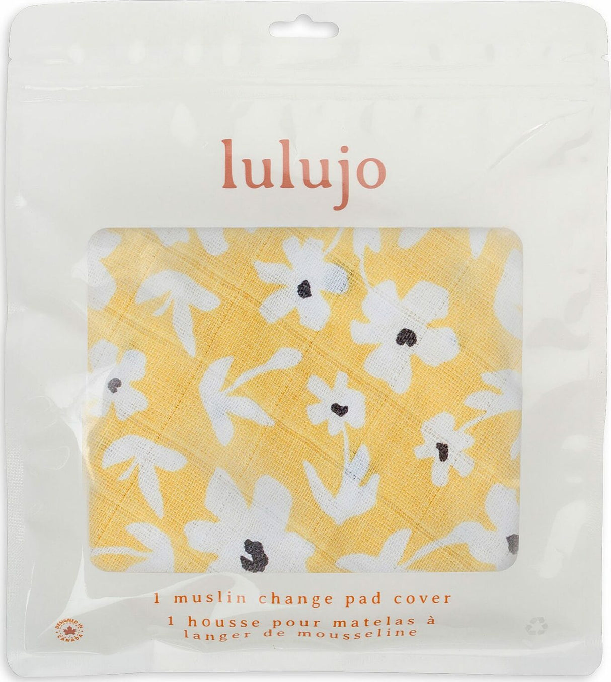 Lulujo Wildflowers Change Pad Cover