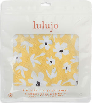 Lulujo Wildflowers Change Pad Cover