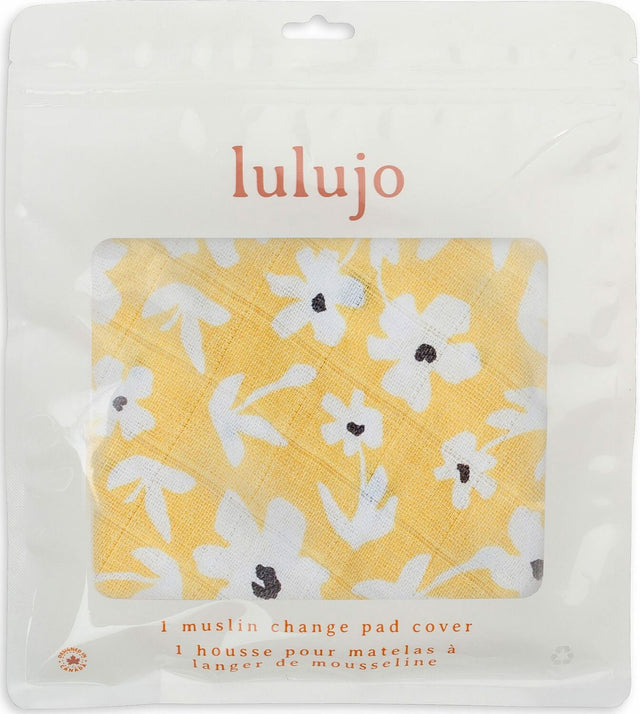 Lulujo Wildflowers Change Pad Cover