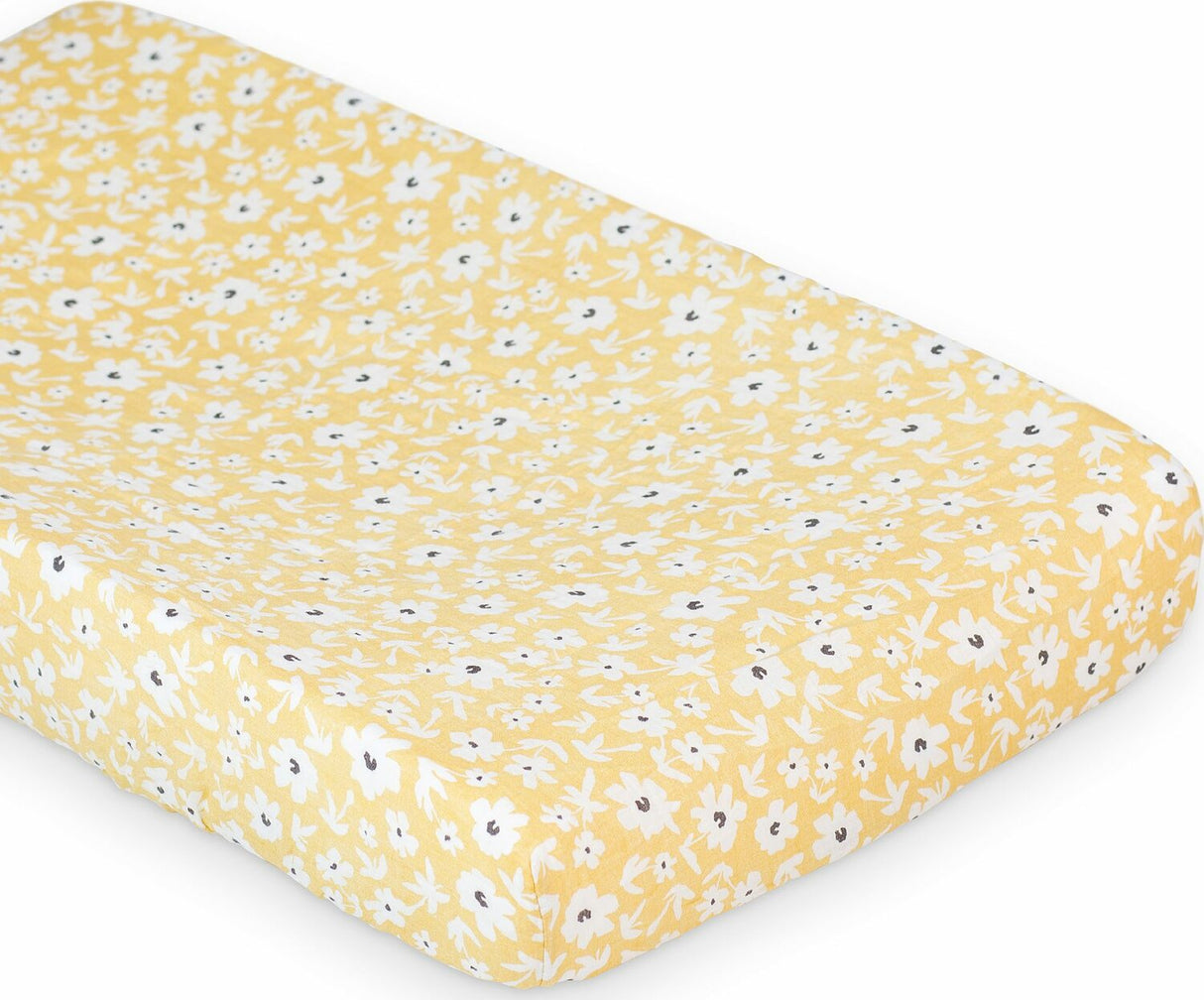 Lulujo Wildflowers Change Pad Cover