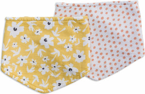 Lulujo Wildflower  Dots Bandana Bibs