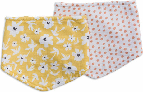 Lulujo Wildflower  Dots Bandana Bibs