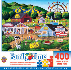 Family Time - Summer Carnival 400 Piece Puzzle
