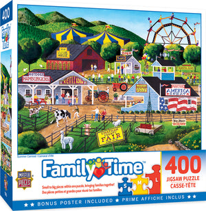 Family Time - Summer Carnival 400 Piece Puzzle