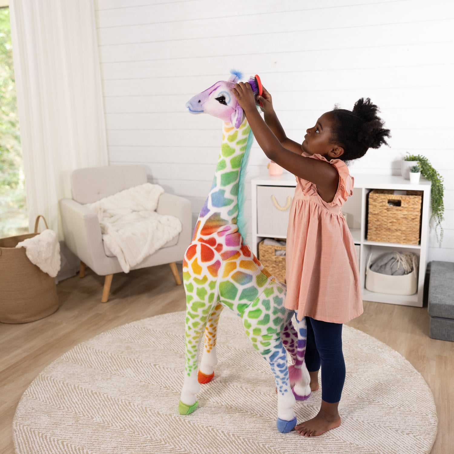 Melissa & doug plush giraffe online