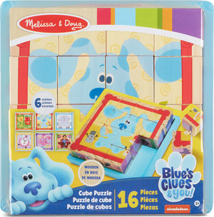 Blues Clues & You 16-Pc Wooden Cube Puzzle