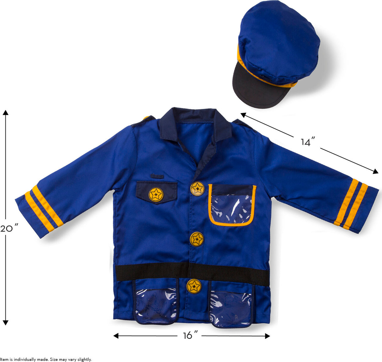 Police Officer Role Play Costume Set