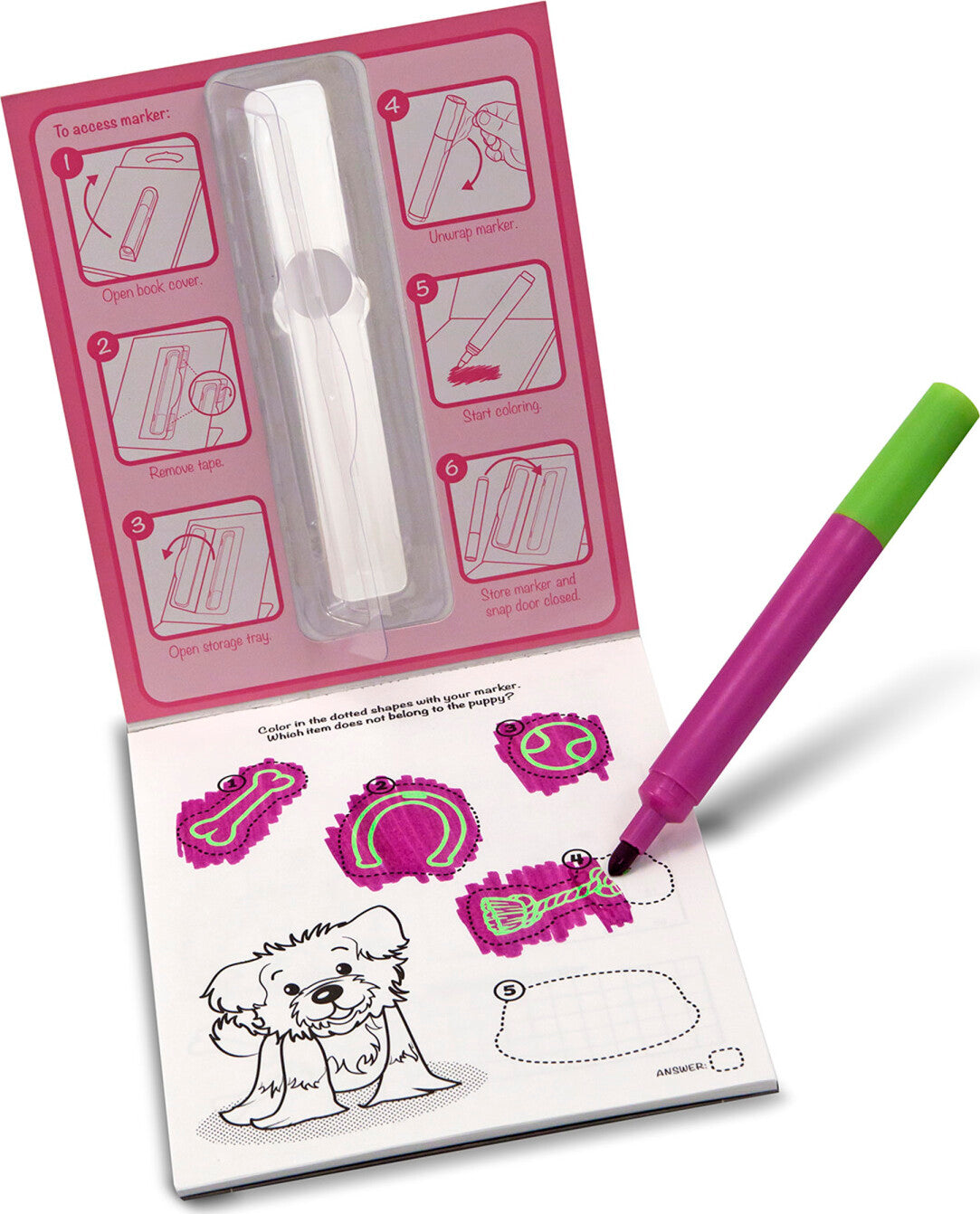 Surprize Ink! Pets - On the Go Travel Activity Book