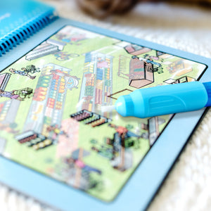 Water Wow! Around Town Deluxe Water-Reveal Pad - On the Go Travel Activity