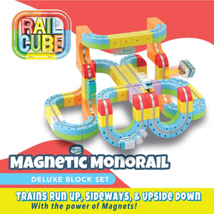 Rail Cube - Magnetic Monorail Deluxe Set