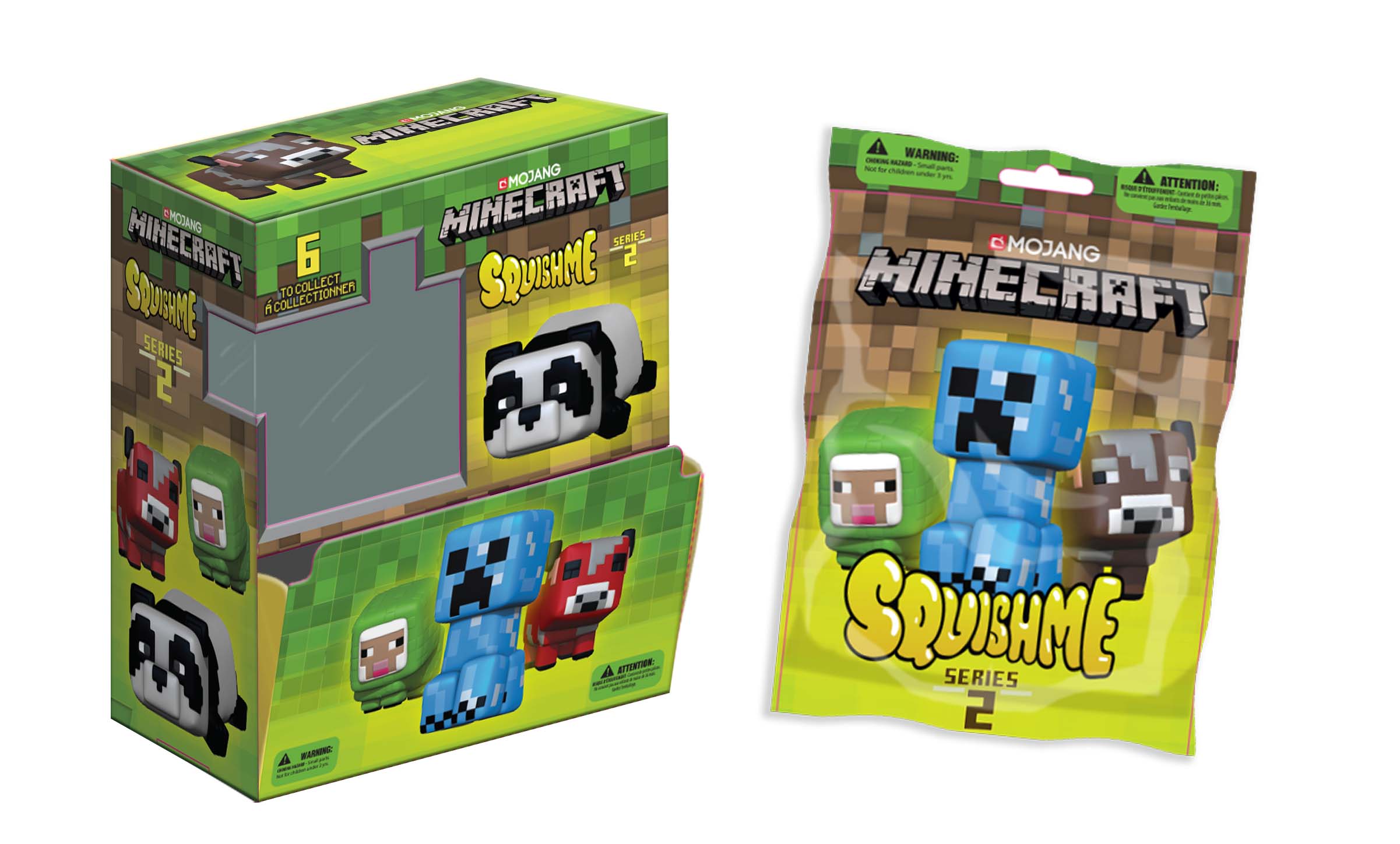 Minecraft SquishMe Toy – Squishy Fun for Gamers! - Gingerbread