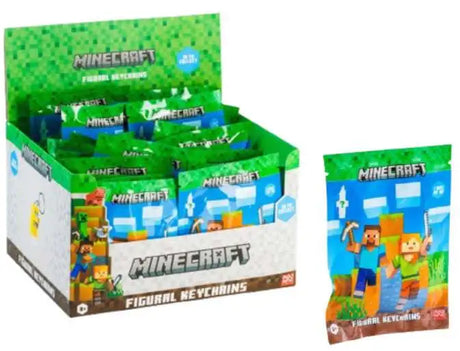 Minecraft Keychain Blind Box – Surprise Collectible Clip-On