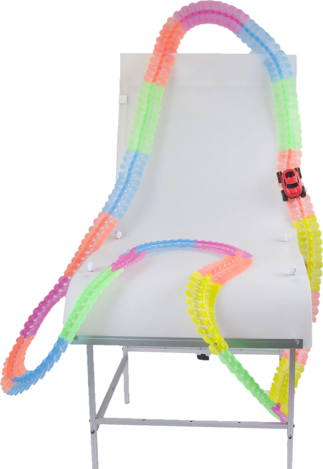 Neon Glow Twister Tracks 3D