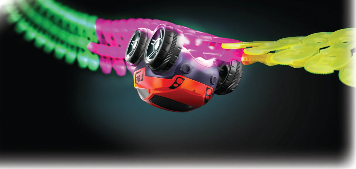 Neon Glow Twister Tracks 3D