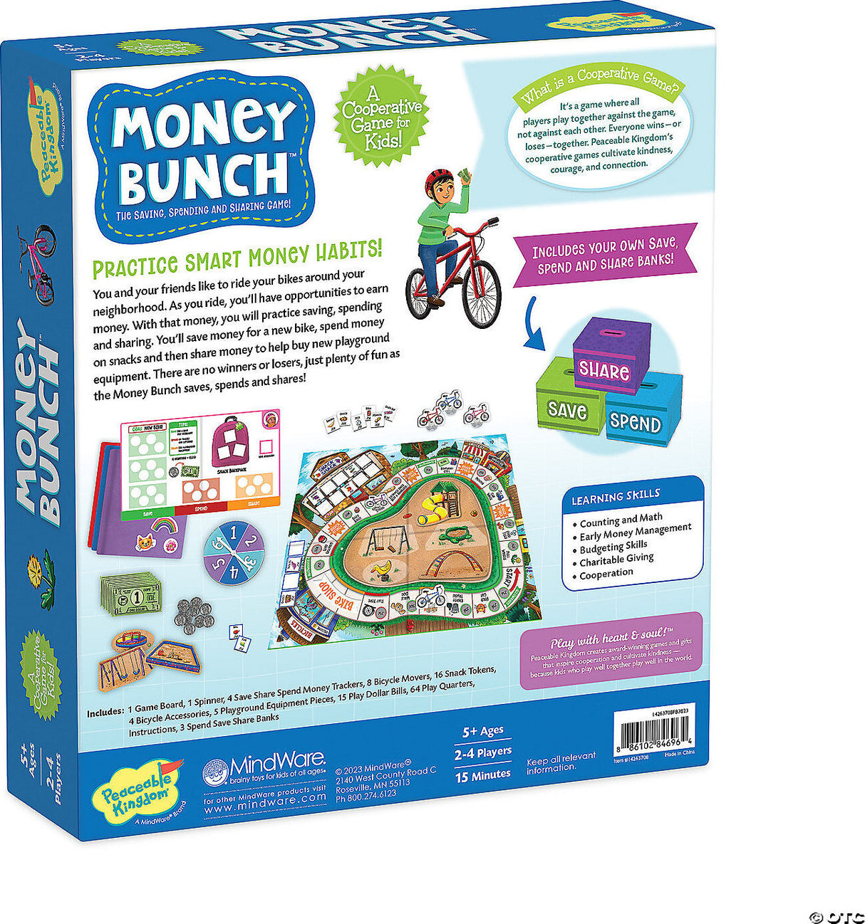 Money Bunch: Save, Spend, Share Cooperative Board Game