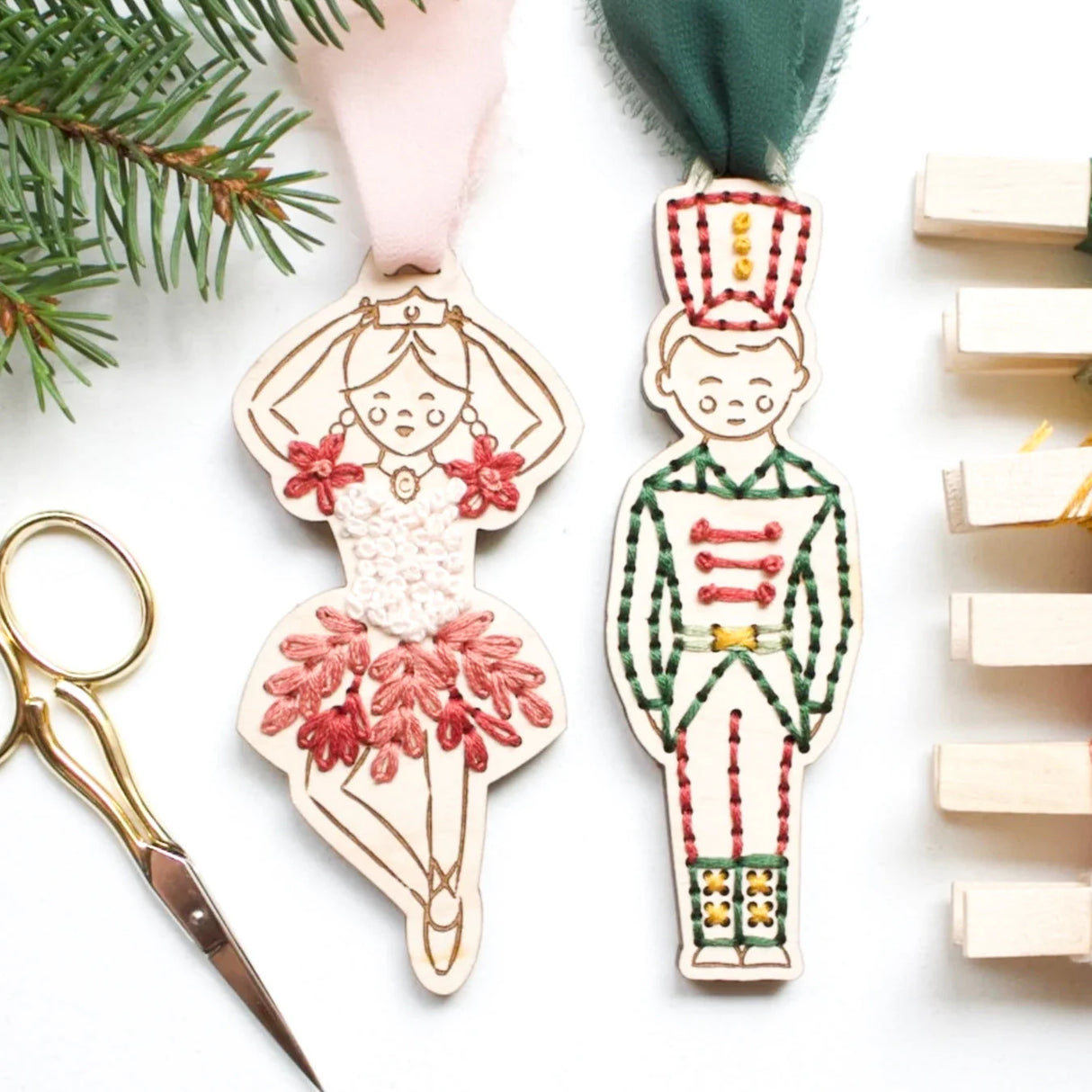 Nutcracker/Ballerin Embroidery
