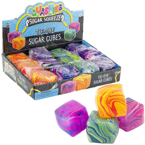 Tie-Dye Sugar Cube 2in Asst