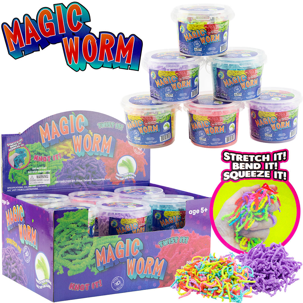 Magic Worms in Jumbo Asst