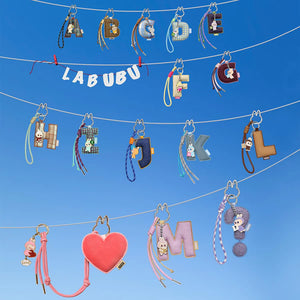 Labubu Pin for Love LETTER A-M