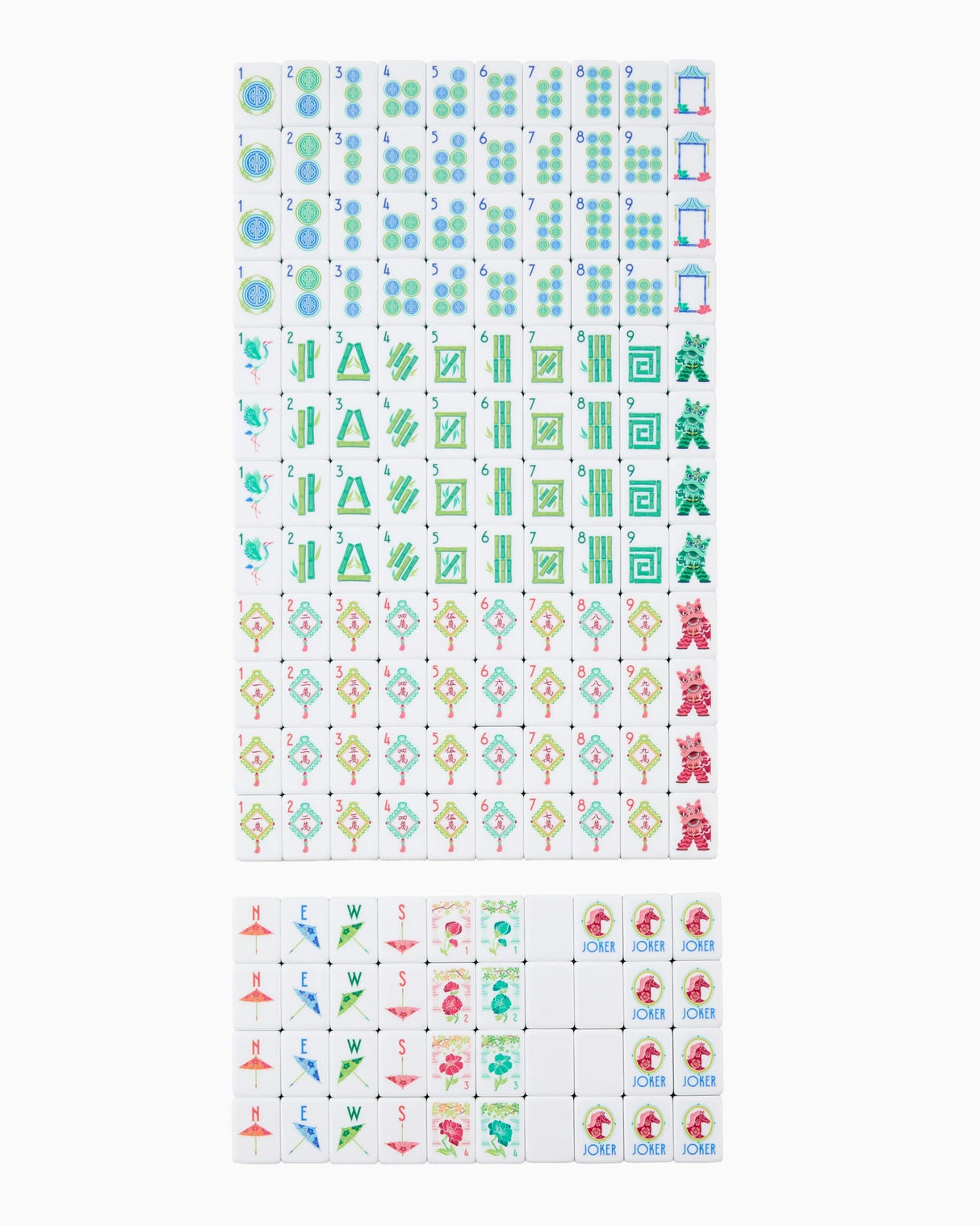Oh My Mahjong Pippa Mahjong Tiles