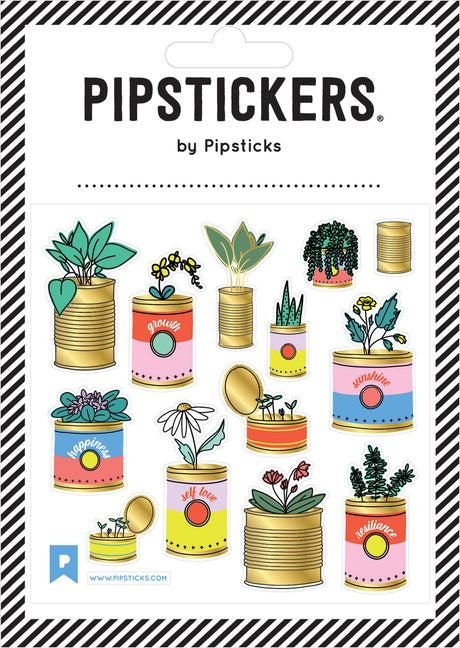 Stickers -  Garden In A Can (4x4)