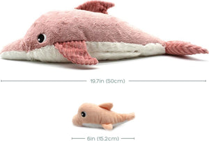 Dolphin Mom and Her Baby (Pink)
