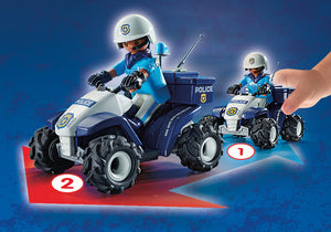 Playmobil Police Quad