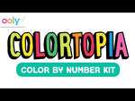 Colortopia: Color by Number Kit with Paint Markers - Epic Adventures