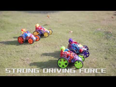 Mini Twist Stunt Rolling RC - Green