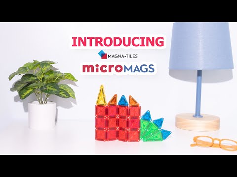 Magna-Tiles microMAGS 26 Piece Travel Set